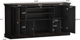 63Inch Black Farmhouse Buffet Cabinet With Storage-1