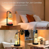 Adjustable Candle Warmer Lamp With Timer For Scented Candles-2