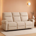 87.8 Inch Wall Hugger Reclining Sofa With Drop Down Table-0